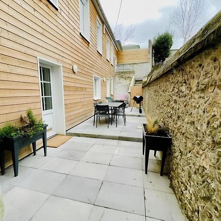 Maison Familiale Avec Exterieur Menage Et Linges Inclus Rouen Luaran gambar