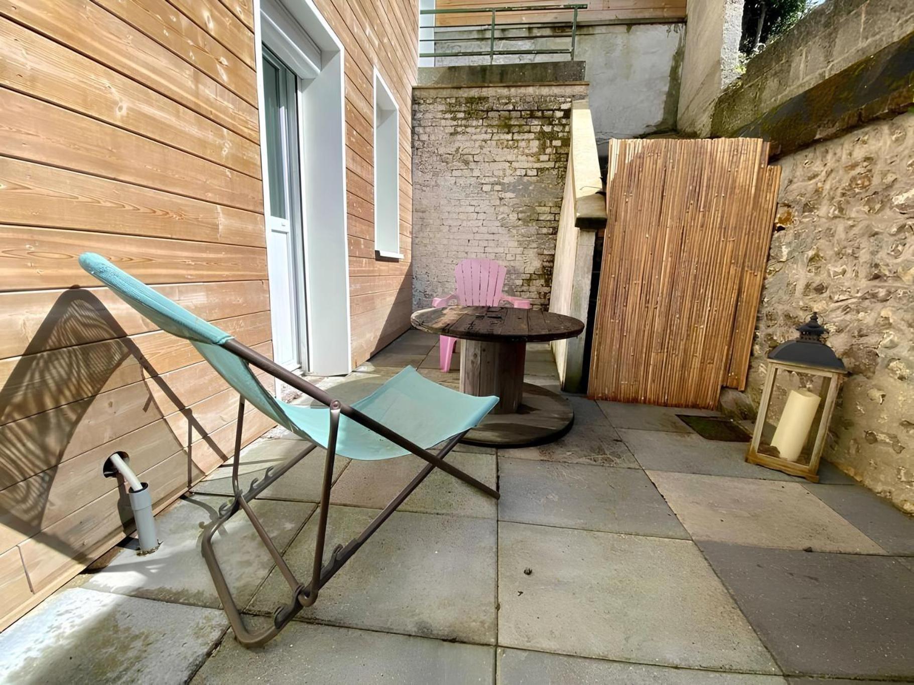Maison Familiale Avec Exterieur Menage Et Linges Inclus Rouen Luaran gambar