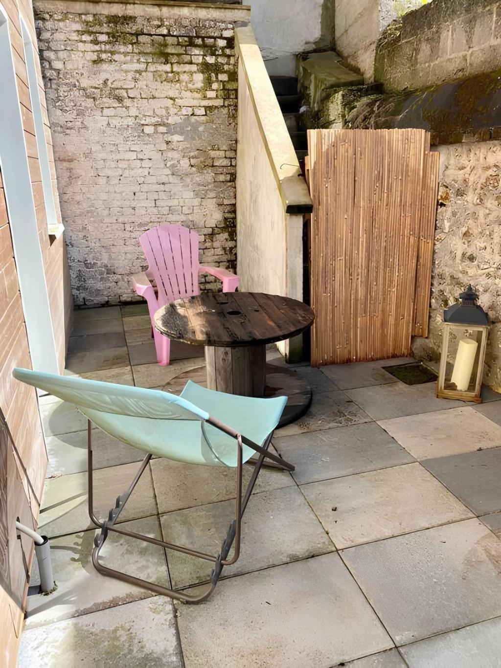 Maison Familiale Avec Exterieur Menage Et Linges Inclus Rouen Luaran gambar