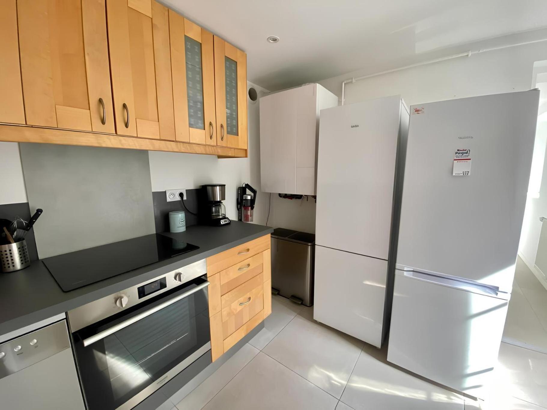 Maison Familiale Avec Exterieur Menage Et Linges Inclus Rouen Luaran gambar
