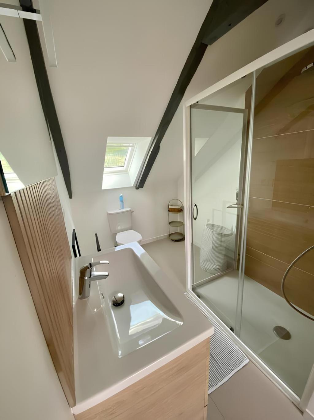 Maison Familiale Avec Exterieur Menage Et Linges Inclus Rouen Luaran gambar