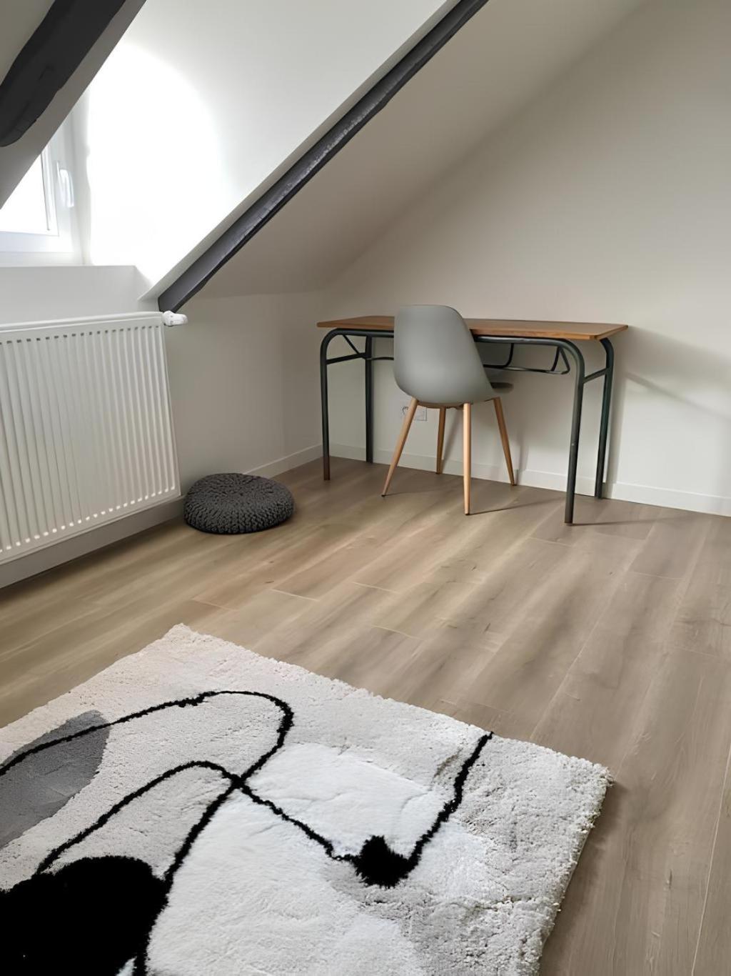 Maison Familiale Avec Exterieur Menage Et Linges Inclus Rouen Luaran gambar