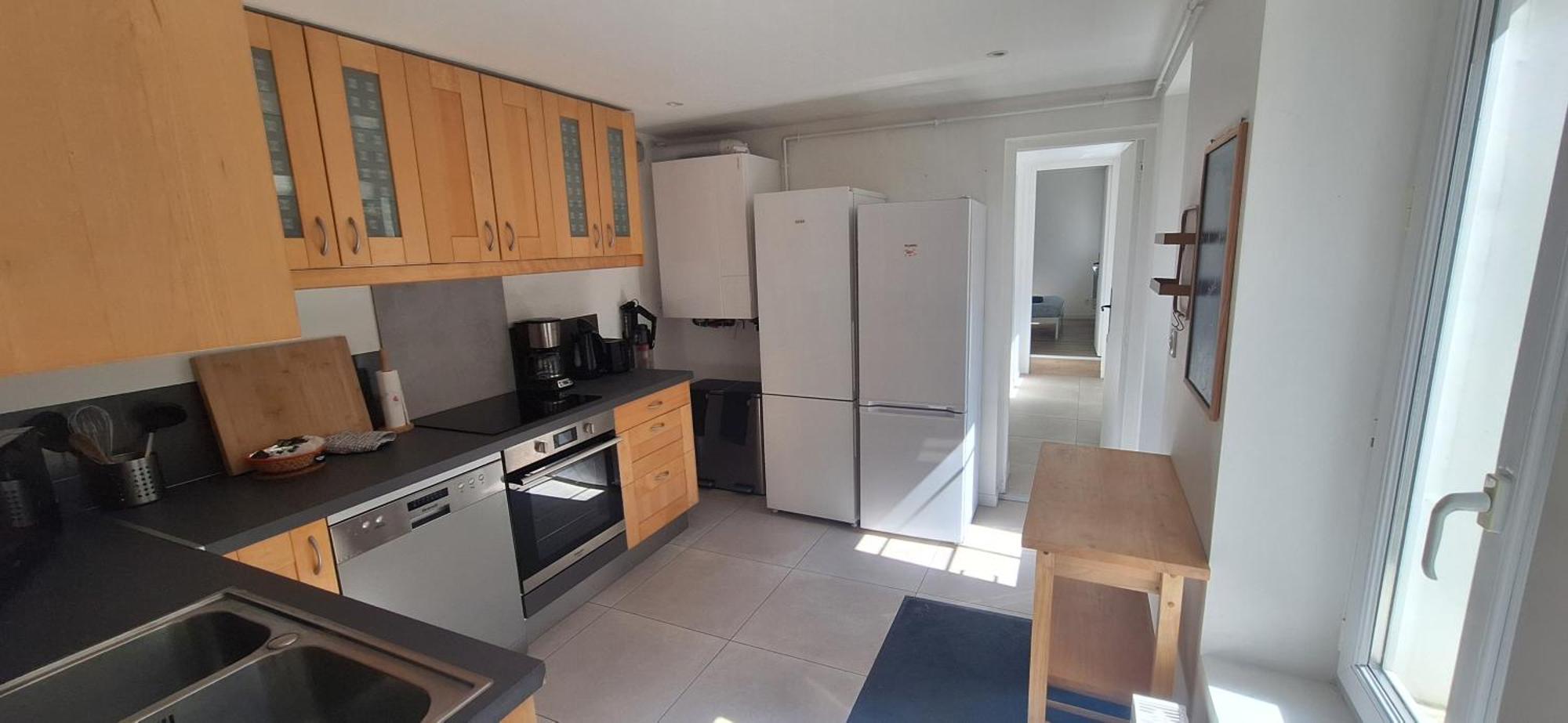 Maison Familiale Avec Exterieur Menage Et Linges Inclus Rouen Luaran gambar