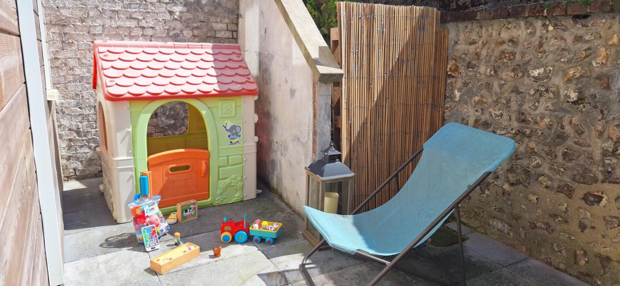 Maison Familiale Avec Exterieur Menage Et Linges Inclus Rouen Luaran gambar